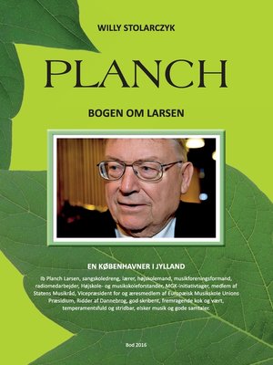 cover image of Planch--Bogen om Larsen